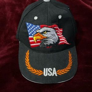 Vintage 90’s USA Bald Eagle Hat